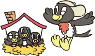 イメージキャラクター「ハッピースワロー」